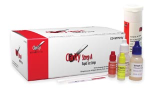 Clarity Diagnostics Infectious Disease - CLARITY Strep A Strip Vial Pack, 50/bx