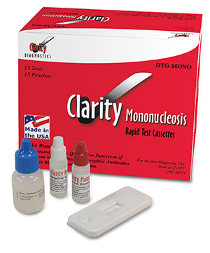 Clarity Diagnostics Infectious Disease - Clarity Mononucleosis Cassettes
