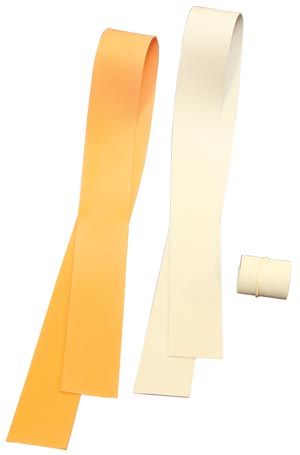 Dukal Dawnmist Tourniquet, Flat, Orange, 1" x 18", Ultra Latex Free (LF), 250/bx