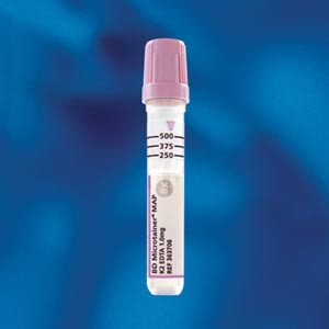 BD Microtainer® Blood Collection Tubes, MAP Microtube For Automated Process with K2EDTA 1.0mg