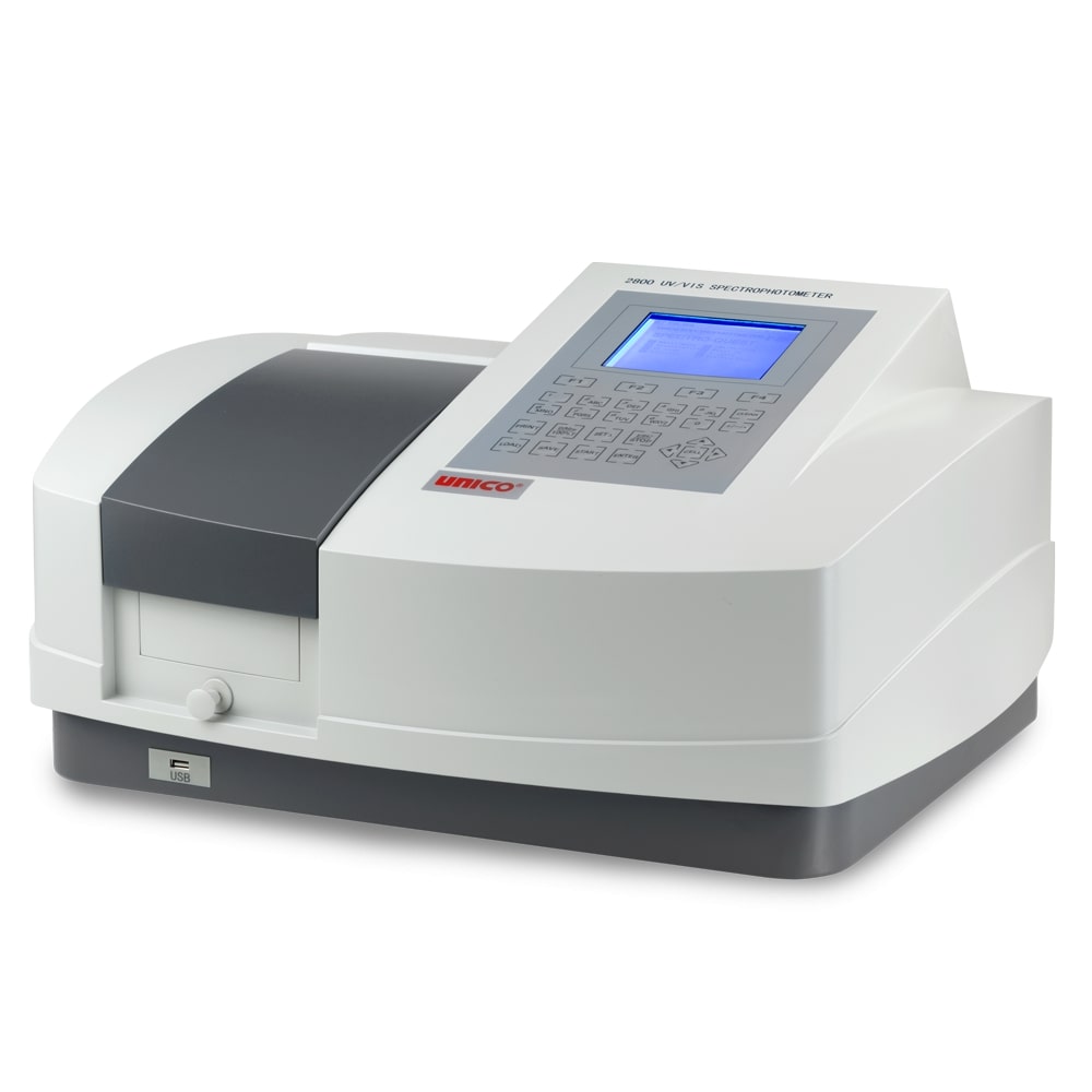 Unico Double Beam 1.8nm Bandpass Spectroquest Scanning Spectrophotometer in 110V