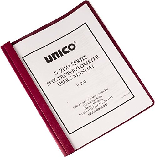 Unico S2150 Series Spectrophotometer, User Manual