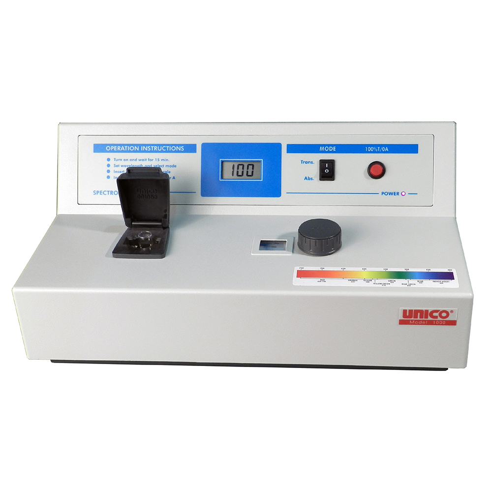 Unico 1000 Series Basic Visible Spectrophotometer 220V