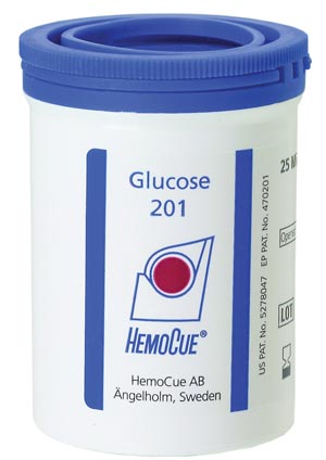 Hemocue Glucose 201 Analyzer & Glucose 201 Microcuvettes