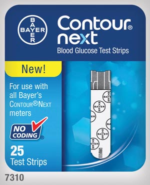 Ascensia Contour® Next Ez Blood Glucose Test Strips