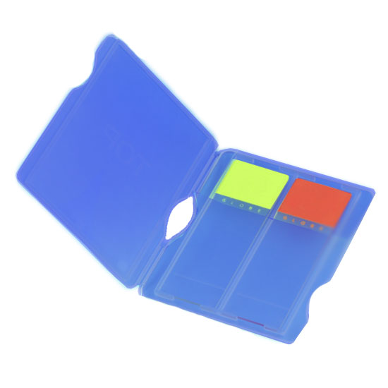 Globe Scientific PP Plastic Mailers for 2 Slides, Blue, 1000/Case
