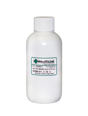 Healthlink Potassium Hydroxide, 10%, 4 oz