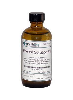 Healthlink Phenol, 6%, 4 oz