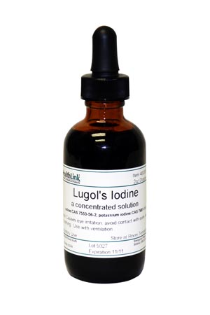 Healthlin Lugol's Iodine, Concentrate, Dropper Bottle, 2 oz