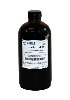 Healthlink Lugol's Iodine, Concentrate, 16 oz