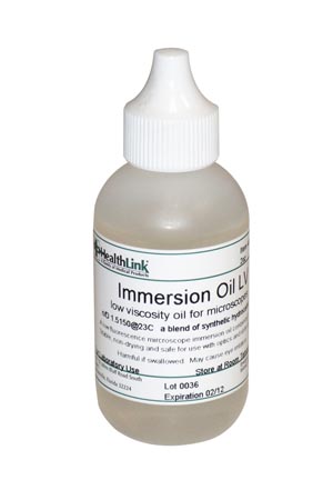 Healthlink Immersion Oil LV, 2 oz