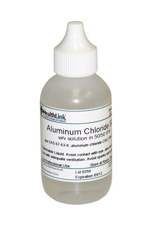 Healthlink Aluminum Chloride, 50% in Isopropanol, 2 oz