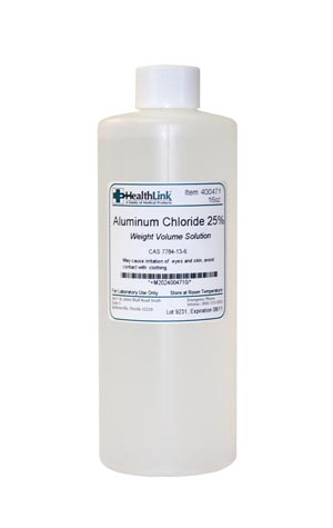Healthlink Aluminum Chloride, 25%, 16 oz