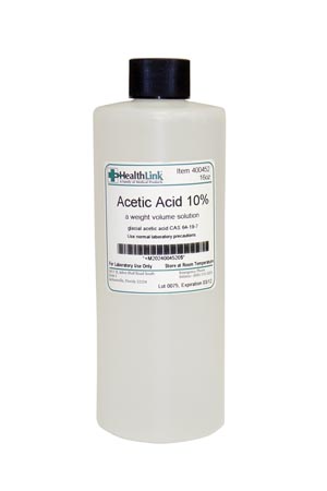 Healthlink Acetic Acid, 10%, 16 oz