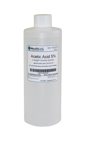 Healthlink Acetic Acid, 5%, 16 oz