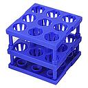 Unico Tube-Cube 9 Place Holds Up to 18 - 13mm Tube Rack, 1/Pack