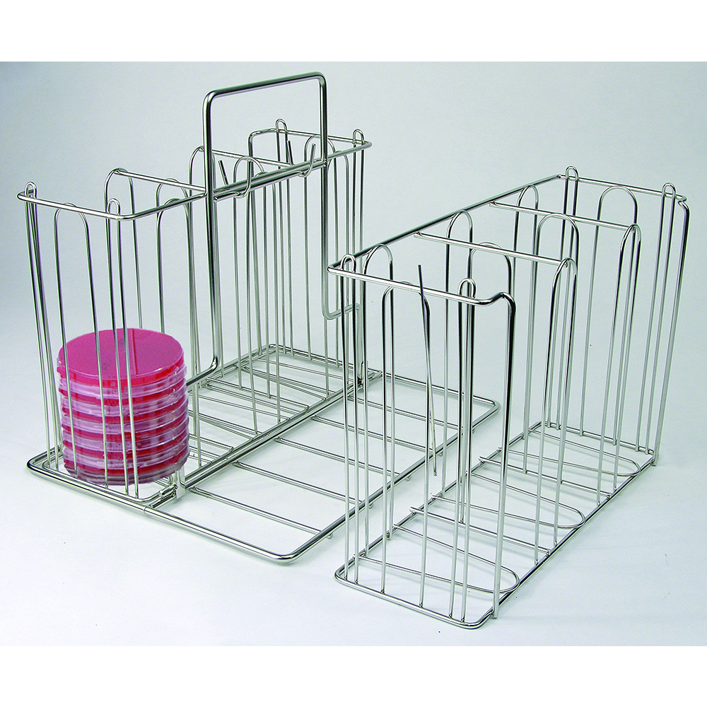 Unico 12.5 inch Wired Stackable Culture Plate Rack