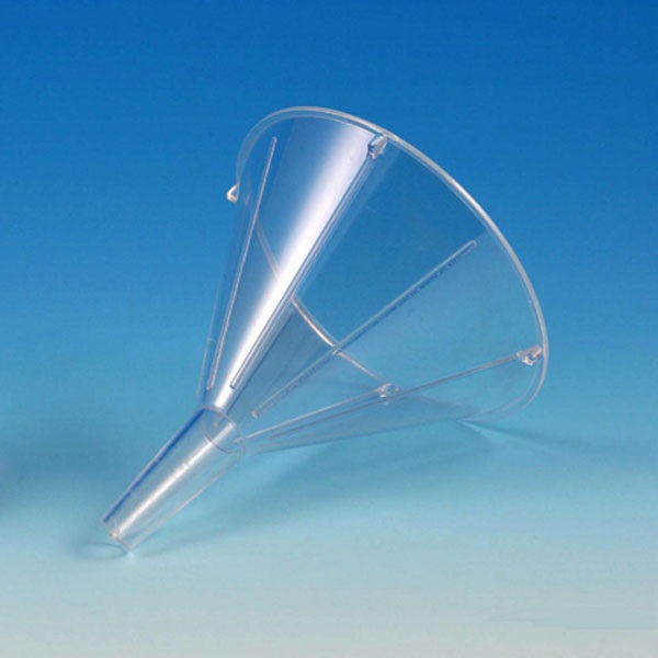 Globe Scientific 65 mm PS Disposable Funnel for 12.5 cm Filter Paper, 100/Box