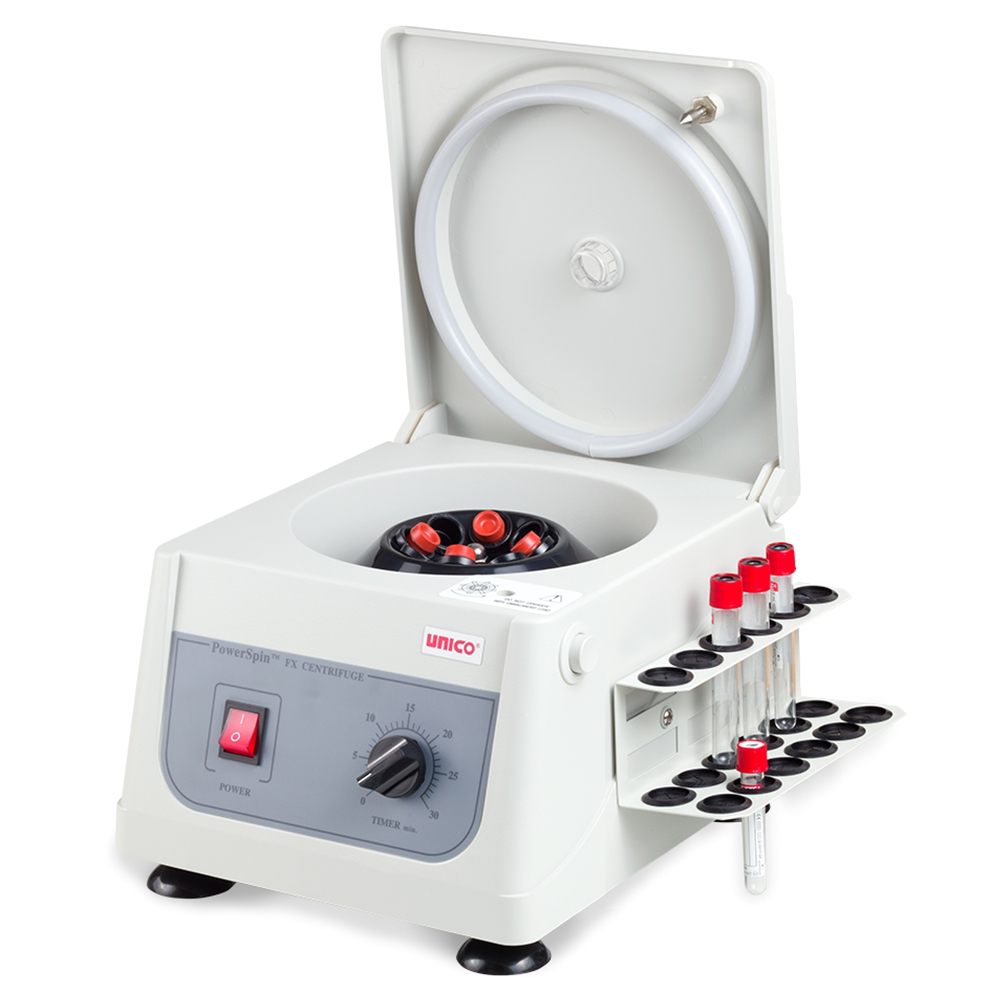 Unico Powerspin 8 Place Fixed Speed FX Centrifuge Rotor with 18 Place Tube Holdster Rack