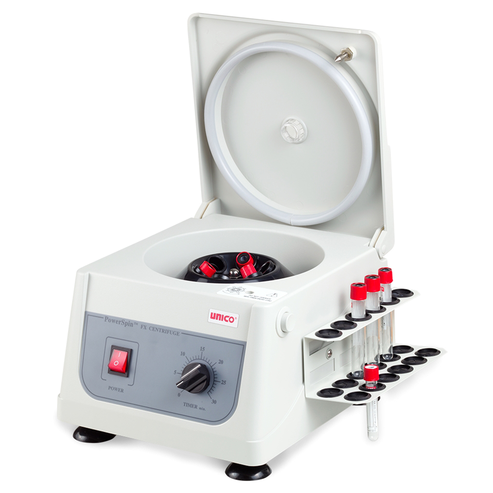Unico Powerspin 6 Place Fixed Speed FX Centrifuge Rotor with 18 Place Tube Holdster Rack