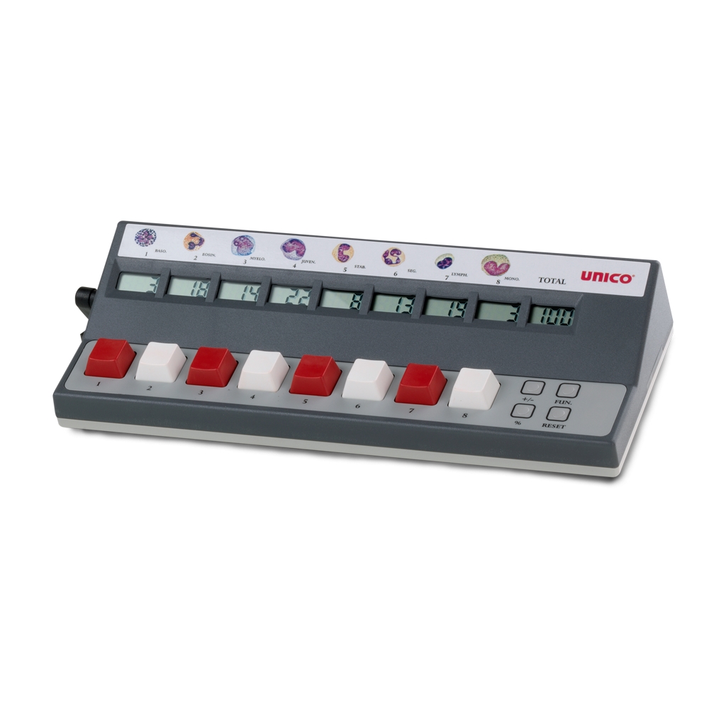 Unico 8-Key Digital Differential Counter with Totalizer Window