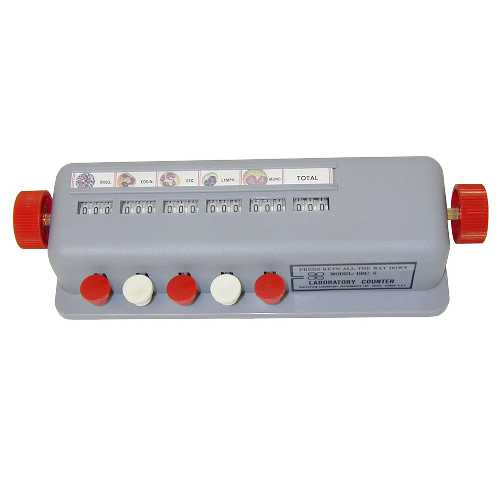 Unico 5-Key Differential Counter with Signal Bell and Dual Reset Knobs