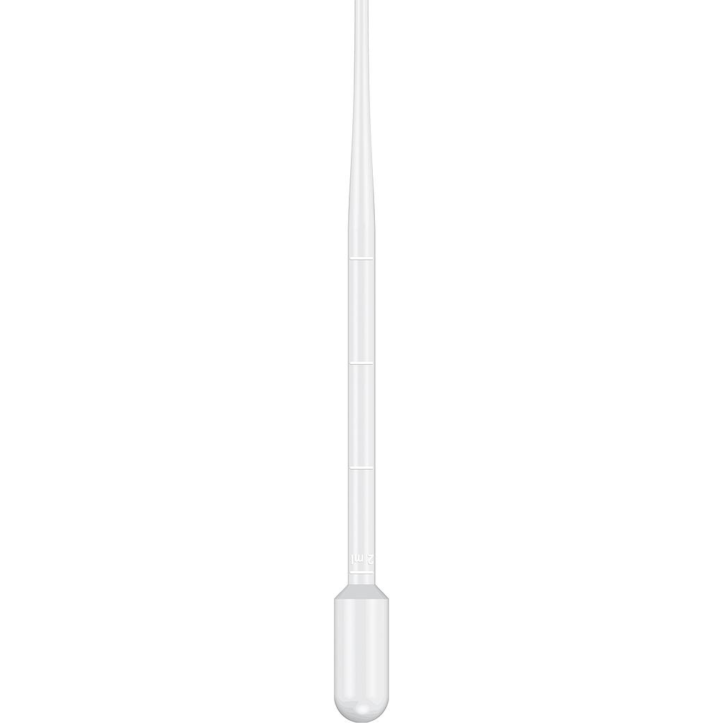 Simport Dropette® Disposable Graduated Pipet, 15.6cm Length, 5mL Capacity, Non-Sterile