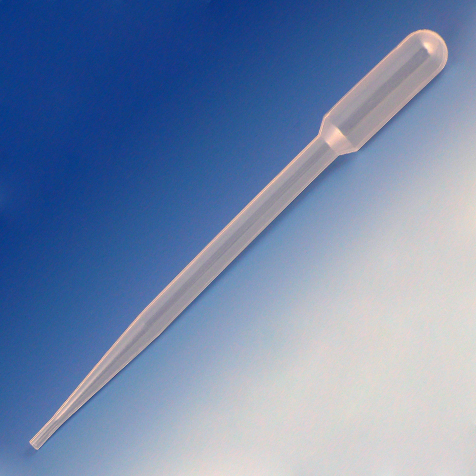 Globe Scientific 7 ml LDPE Non-Sterile Non-Graduated Transfer Pipets, 5000/Case