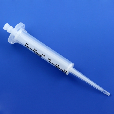 Globe Scientific 5 ml Dispenser Syringe Tip for Diamond RV-Pette Pipettor, 100/Box