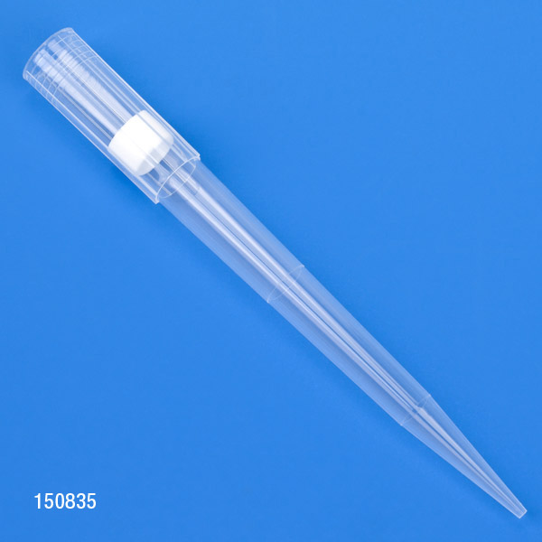 Globe Scientific 1-1000µl Sterile Low Retention Racked Certified Filter Pipette Tips, Natural, 576/Box