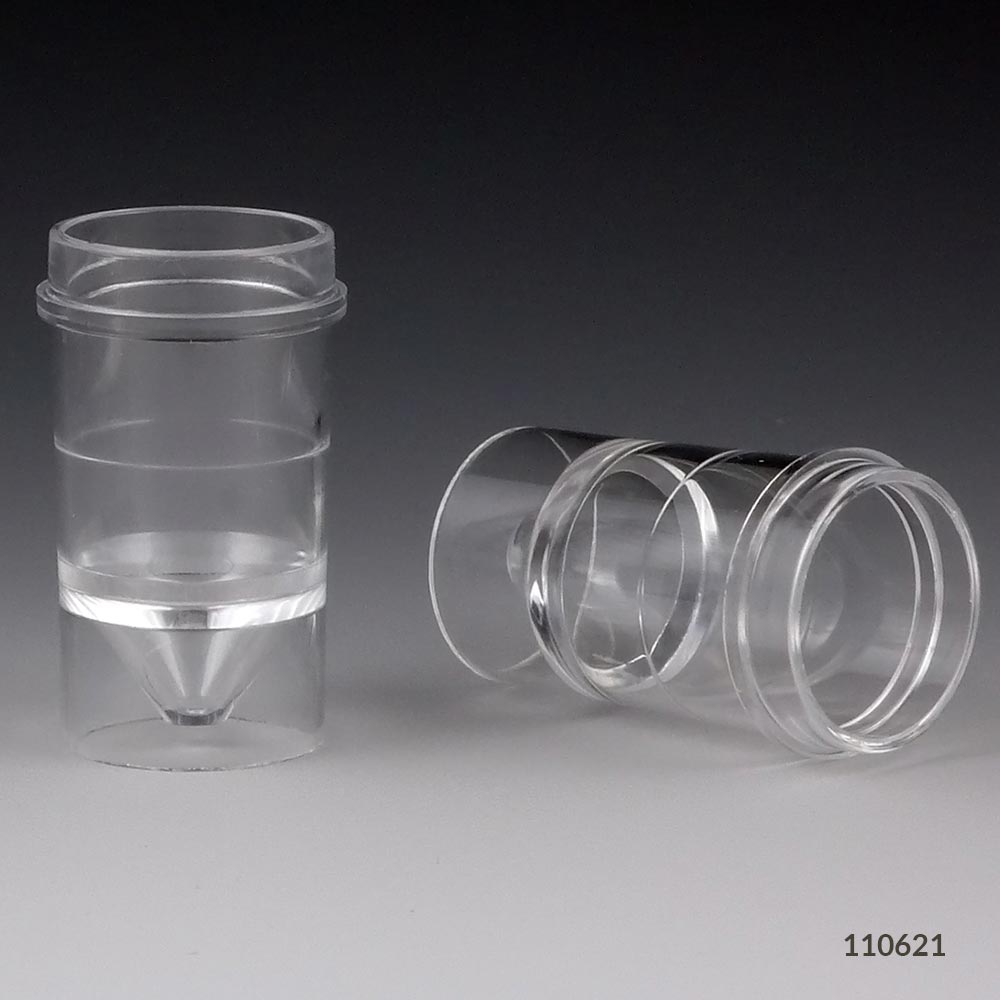 Globe Scientific 2.0 ml PS Multi-Purpose Sample Cups, 1000/Bag