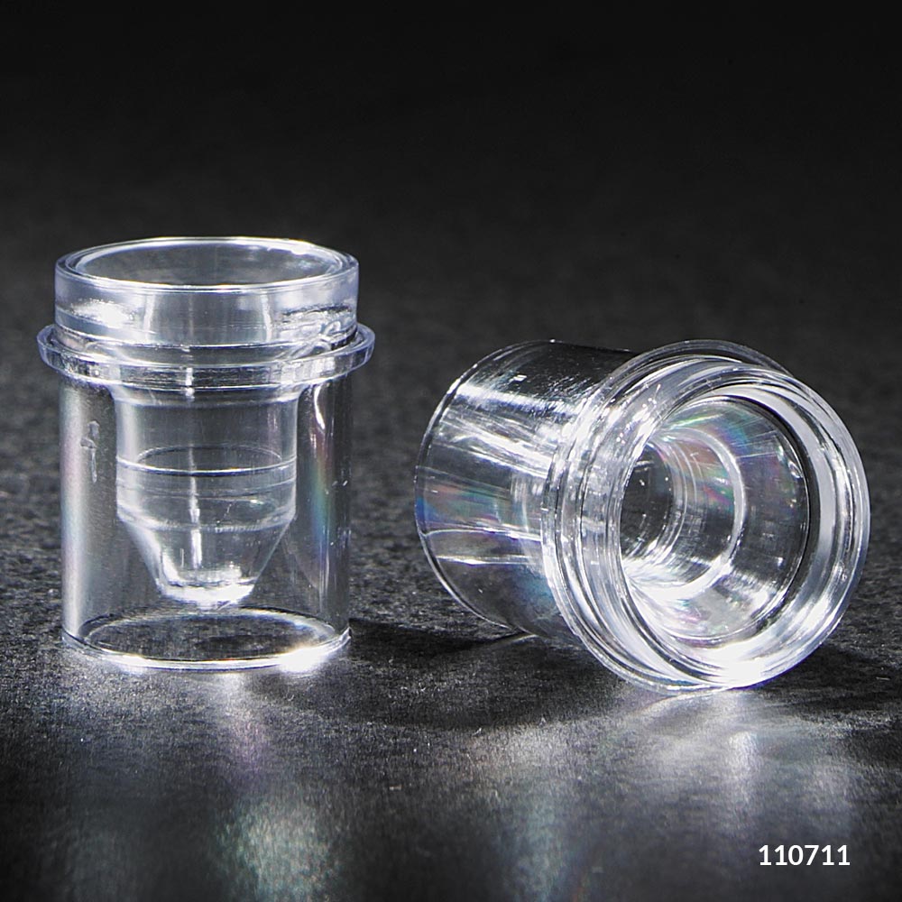 Globe Scientific 0.25 ml PS Multi-Purpose Sample Cups, 1000/Bag