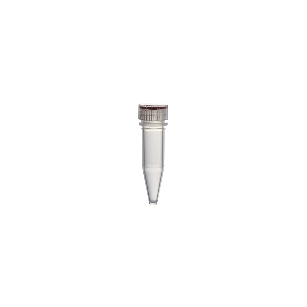 Simport Micrewtube® 1.5mL Tube, Conical Botton, Sterile, Non-Printed, Screw Cap, O-Ring, Sterile