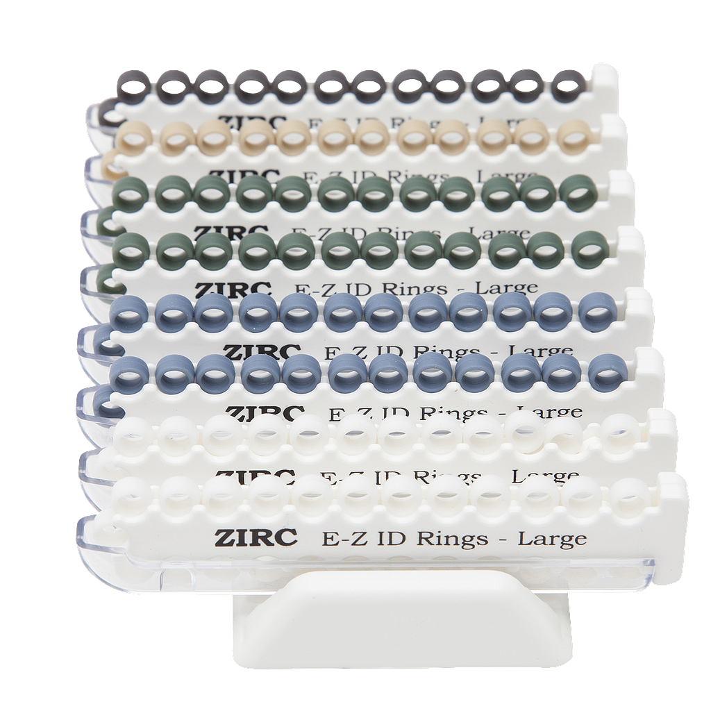 Zirc E-Z ID Rings System (Large)