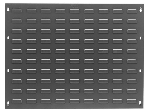 Quantum Medical 27 inch x 21 inch Steel Flat Louvered Panel, Gray, 1 per Pack