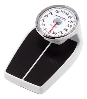 Health O Meter Home Care Large Raised Dial - Large Platform Floor Scales, Capacity: 400 lbs