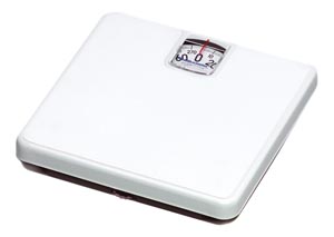 Health O Meter Mechanical Floor Scale, Capacity: 120 kg, Steel Base, Non-Slip Mat