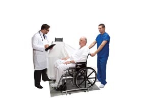 Health O Meter Digital Wheelchair Dual Ramp Scale