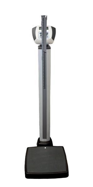 Health O Meter Digital Waist-High Stand-On Scale with Height Rod