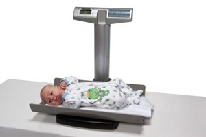 Health O Meter Digital Pediatric Tray Scale, 50 lb/23 kg