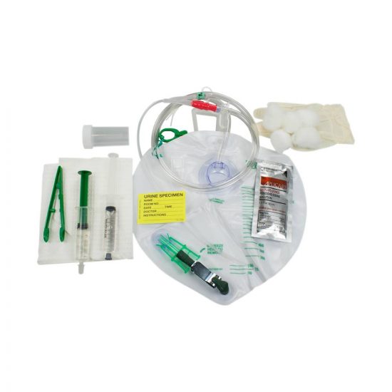Bard Medical Bardex 16 Fr Silicone Indwelling Catheter Tray, 10/Case
