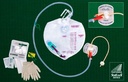 Bard Medical Lubri-Sil Advance Drainage Bag Foley Trays w/ 16 Fr Bardex Foley Catheter, 10/Case
