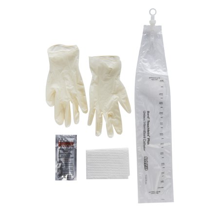 Bard Medical Touchless Plus 10 Fr Vinyl Unisex Intermittent Catheter Kit, 50/Case