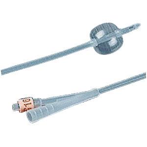 Bard Medical Bardex 16 Fr Silicone 2-Way Foley Catheters, 12/Case