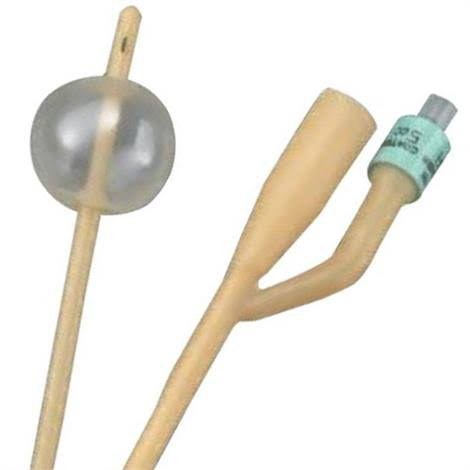 Bard Medical Bardia 24 Fr 30 cc Coated Latex Foley Catheters, 12/Case