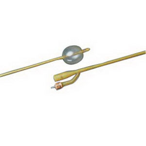 Bard Medical Bardex Lubricath 14 Fr Latex 2-Way Foley Catheters, 12/Case