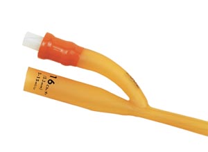 Amsino Amsure® Foley Catheter, 30FR 2-Way Silicone Coated Latex, 5cc Balloon