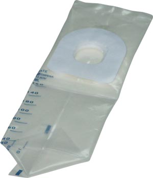 Amsino Amsure® Infant Urine Collection Bag 200mL with Safe Adhesive, Sterile, Latex Free (LF)