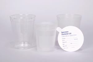 Medegen Non-Sterile Specimen Container, 4 oz