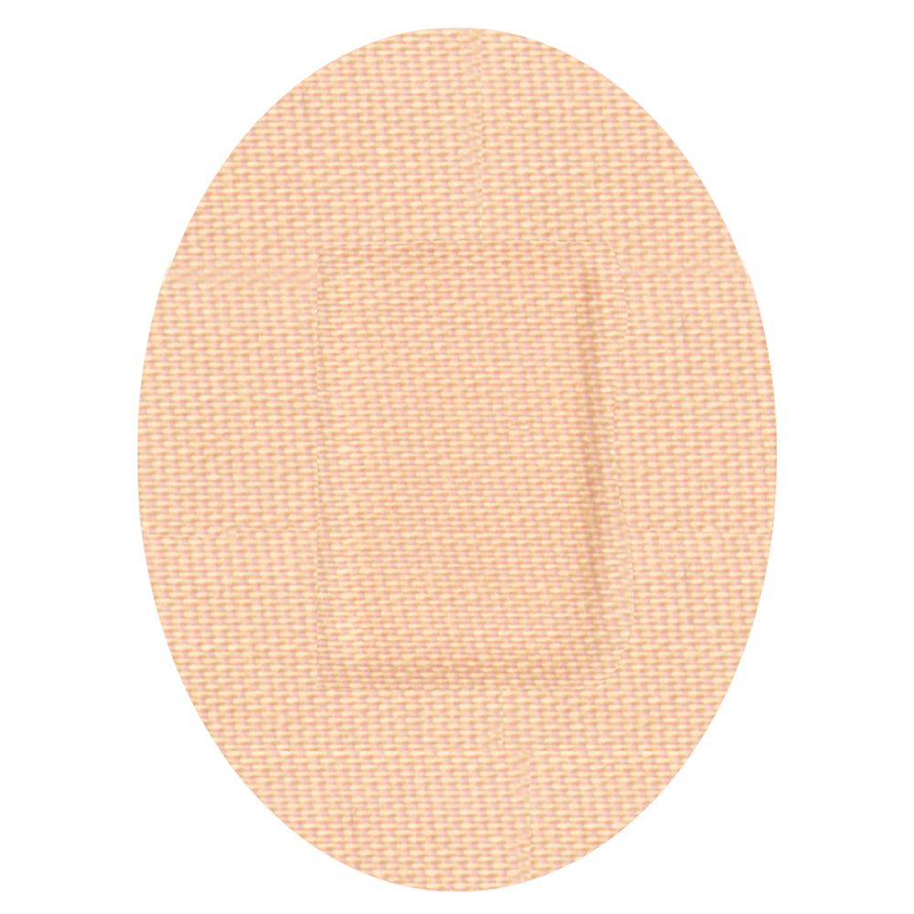 Dukal American White Cross 7/8 x 1-1/4 inch Soft Flexible Fabric Adhesive Spot Bandages, 1200/Pack